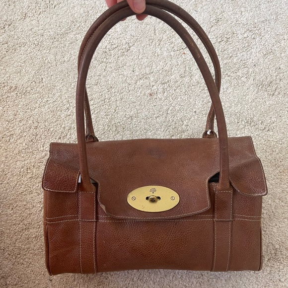 Classic Tan Mulberry Bayswater - Picture 1 of 5